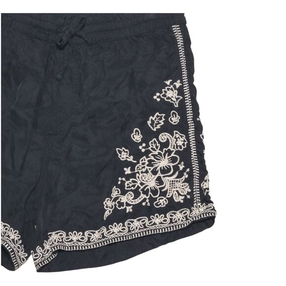 Johnny Was Biya Tempest Embroidered Pull On Chic Boho Shorts Size XS - Picture 5 of 13